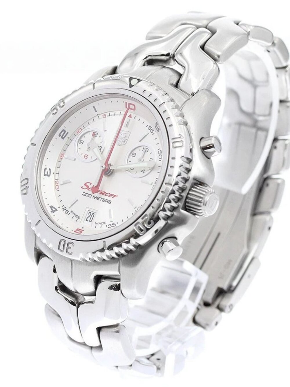 TAG HEUER Link Sea Racer CT1114 Chronograph Quartz Men's Watch_948661